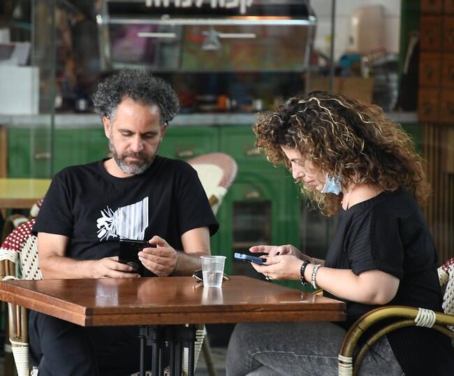 אין כמו בילוי זוגי (צילום: יאיר שגיא) אין כמו בילוי זוגי