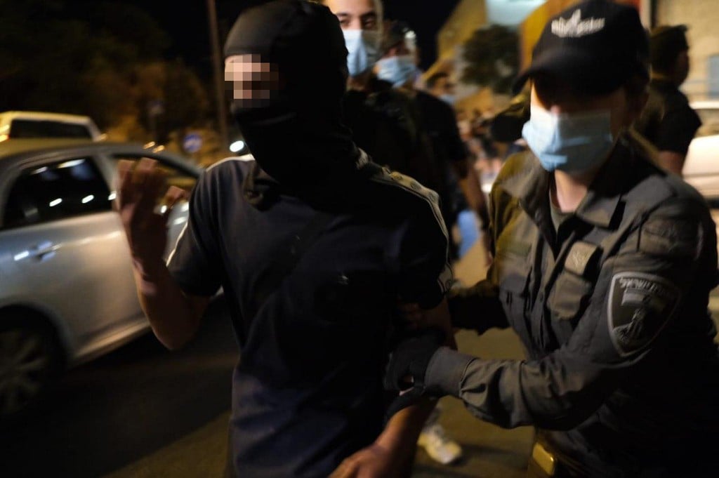 צילום: יואב דודקביץ' מעצרים בהתארגנות ארגון לה פמיליה במתחם התחנה בירושלים