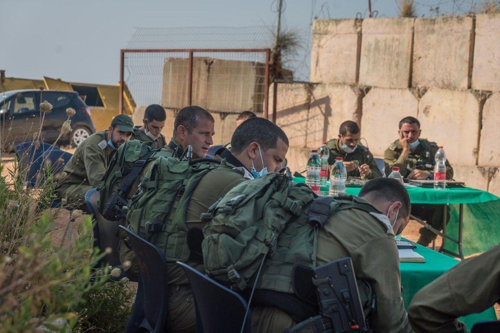 צילום: דובר צה"ל כוחות צה"ל בגבול הצפון