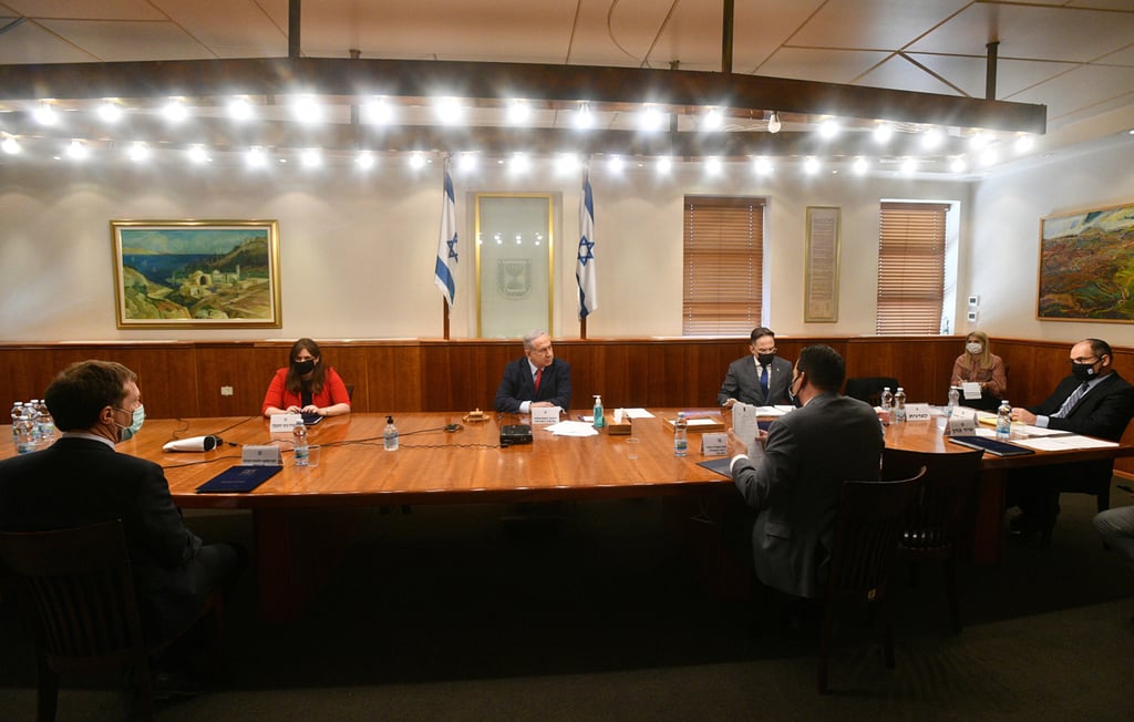 בנימין נתניהו בישיבת הממשלה