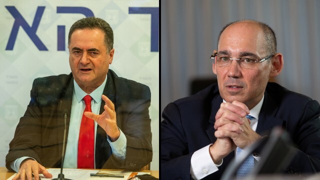 נגיד בנק ישראל, אמיר ירון, ושר האוצר, ישראל כץ