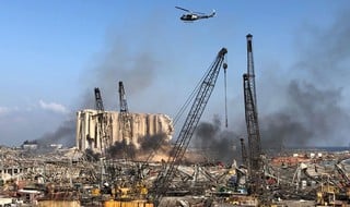 לבנון ביירות אסון פיצוץ נמל אלפי פצועים הבוקר שאחרי