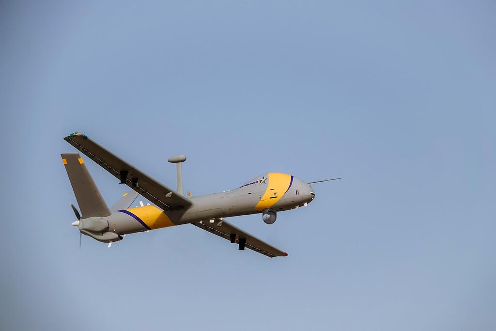 הרמס 900. הופל בשטח לבנון (צילום: AFP / אלביט מערכות) הרמס 900