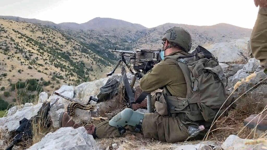 IDF forces in northern Israel (Photo: Yoav Zitun) בסיס אימונים שניר לא הוקם