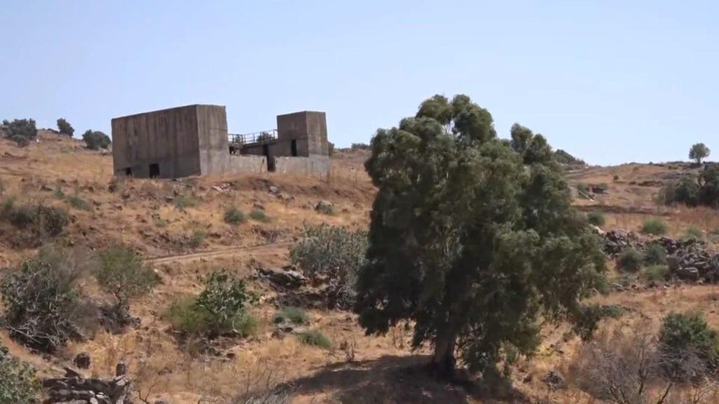 השטח המיועד למתקן שניר (צילום: אביהו שפירא, יואב זיתון) בסיס אימונים שניר לא הוקם