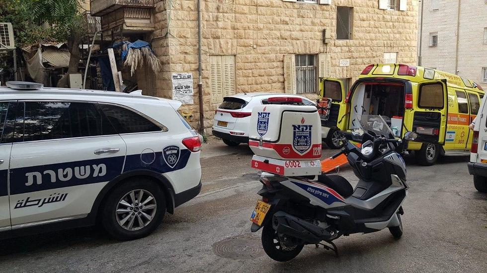 שריפה בבניין מגורים בירושלים