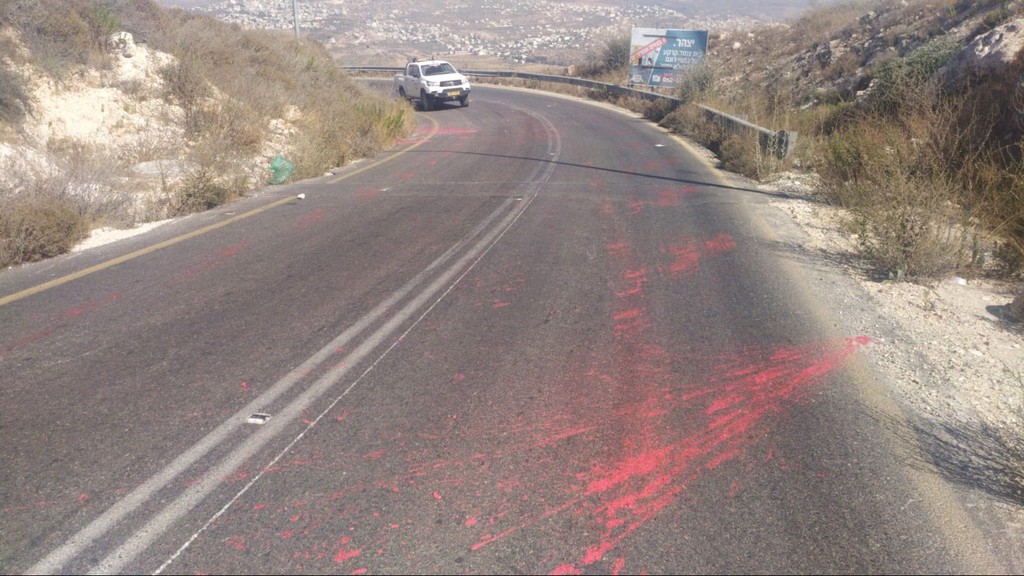 צילום: דוברות המשטרה יצהר מתנחלים מתפרעים