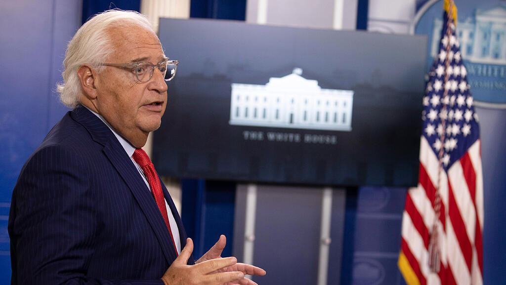 David Friedman (Photo: Getty Images) דייוויד פרידמן שגריר ארה"ב בישראל