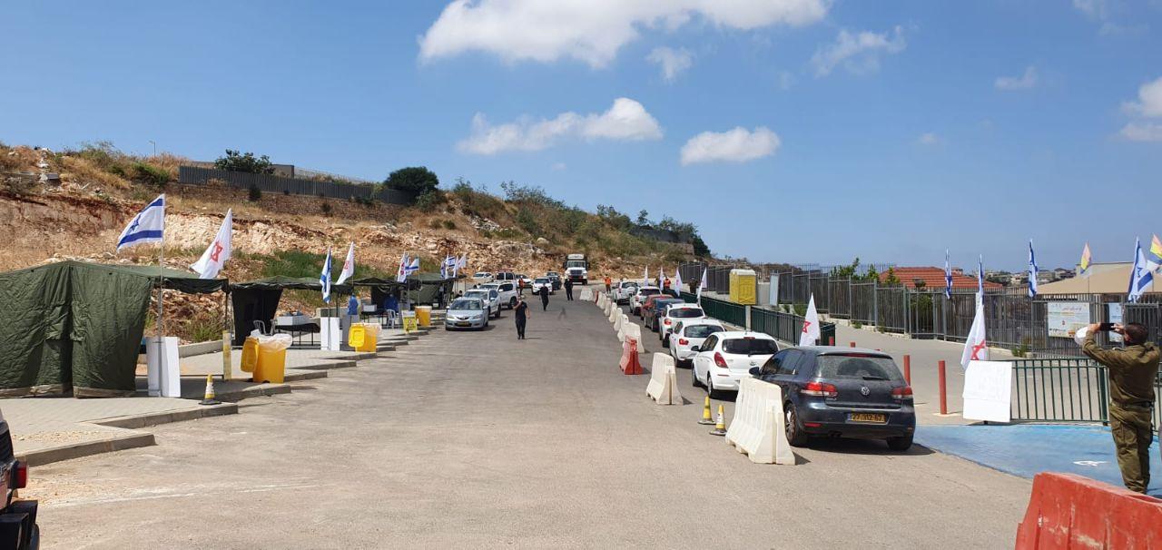 בדיקות קורונה בירכא