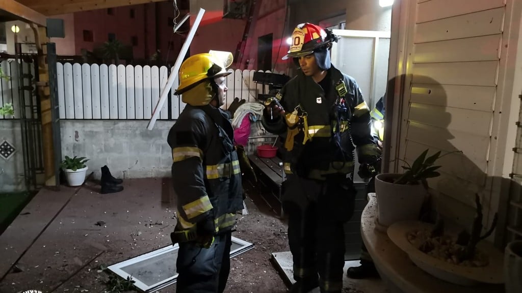 צילום: תיעוד מבצעי כב"ה זירת נפילת הרסיס בשדרות
