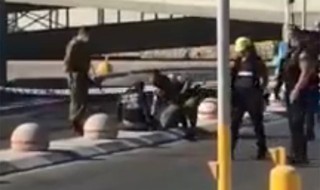 מאבטחים אזרחיים ירו לעבר בחור חשוד במעבר קלנדיה