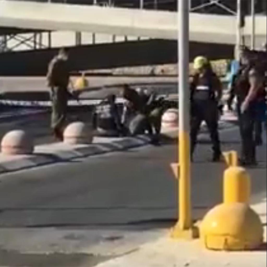 מאבטחים אזרחיים ירו לעבר בחור חשוד במעבר קלנדיה