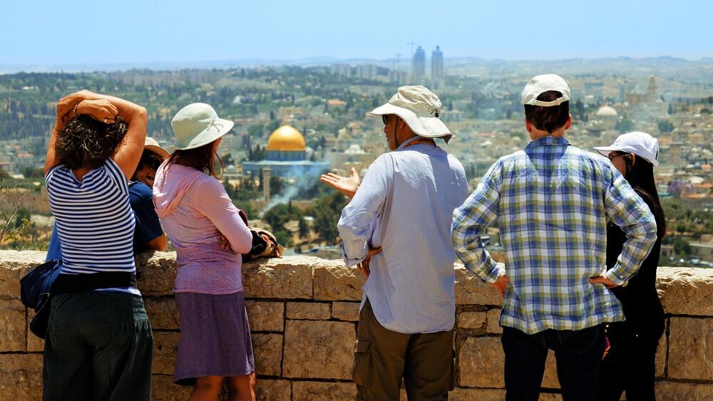 תיירים בירושלים