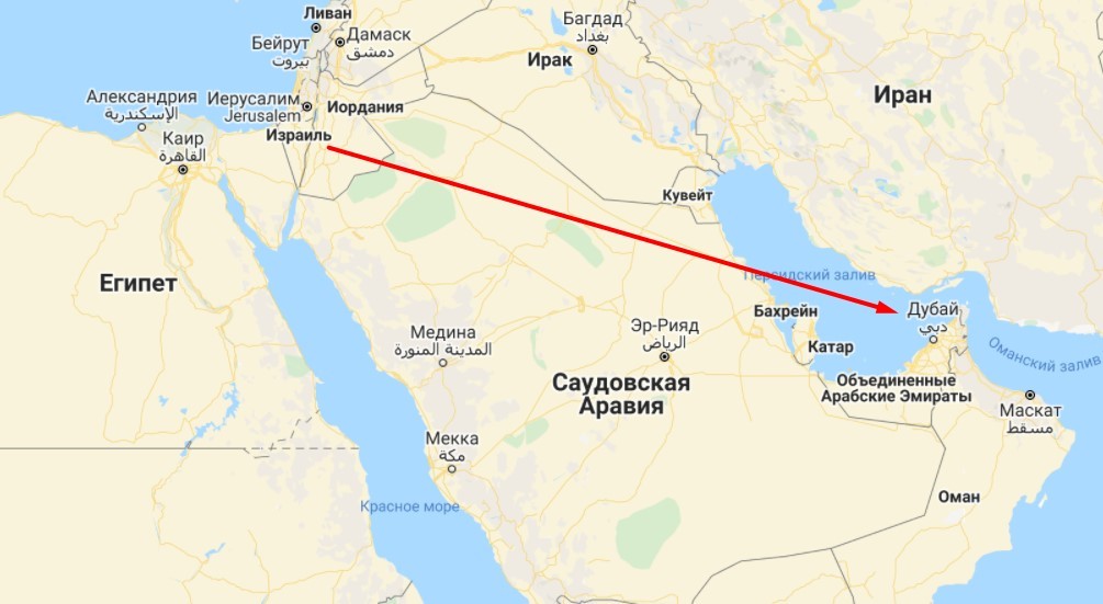 Оаэ прямые рейсы. Тель Авив Дубай маршрут. Саудовская Аравия и Дубай на карте.