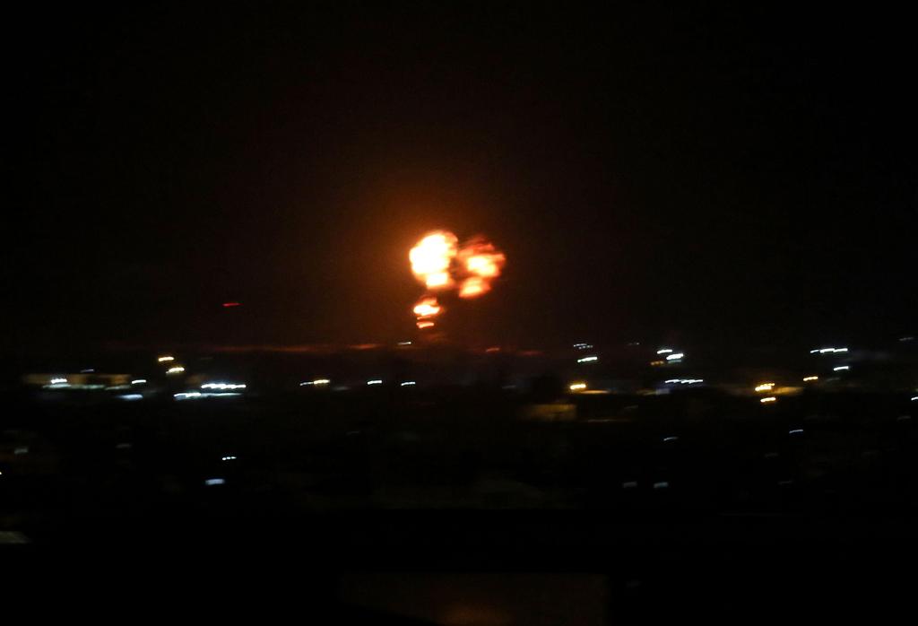 תקיפת צה"ל ברצועת עזה (צילום: AFP) תקיפת צה"ל ברצועת עזה