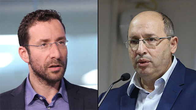 Welfare Minister Itzik Shmuli and Justice Minister Avi Nissenkorn (Photo: Amit Shabi, Avi moalem) אבי ניסנקורן איציק שמולי