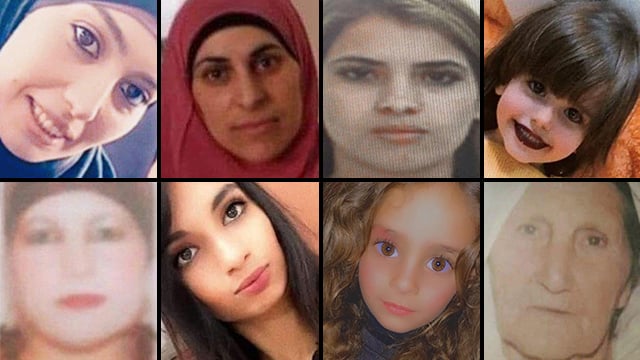 הנרצחות בחברה הערבית מהתקופה האחרונה כוורת נשים ילדות נרצחו נרצחות רצח מגזר ערבי