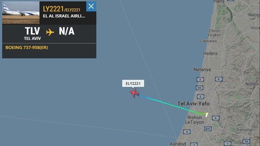 המטוס במשימת הקפה (צילום: FlightRadar24) מסלול הטיסה ההיסטוריה לאיחוד האמירויות