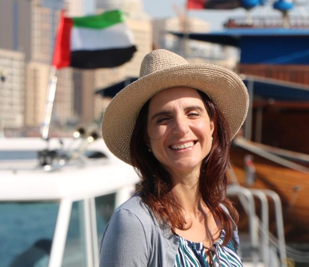 Elli Kriel in Dubai (Photo: Courtesy) Elli Kriel at the Dubai souk