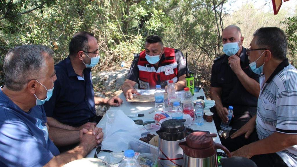 הערכת מצב בזירת האירוע ( כבאות חדרה) נציב כבאות דדי שמחי חילוץ של אדם ב מנהרה בור ב ואדי ערה ערערה מחמוד כבהא ברטעה