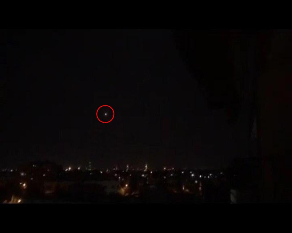 התקיפה בסוריה, הלילה דיווחים בסוריה על תקיפה ישראלית