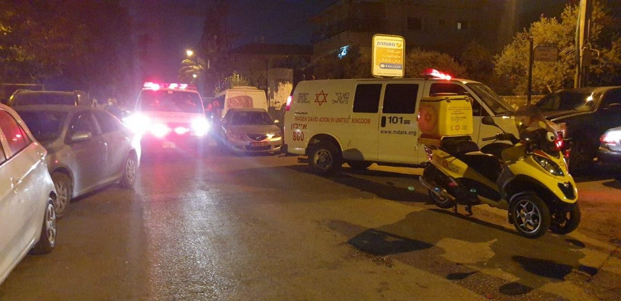 זירת האירוע (צילום: תיעוד מבצעי מד"א) זירת האירוע