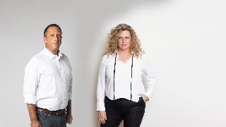יניב גרטי, מנכ"ל אינטל ישראל ורונית אטד, מנכ"לית מיקרוסופט ישראל
