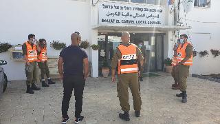 פעילות פיקוד העורף ברשויות האדומות