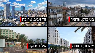 ביג ראשית בני ברק תל אביב אשדוד אילת עיר ערים כתומות ירוקות צהובות אדומות מתווה רמזור רוני גמזו הנחיות הגבלות קורונה
