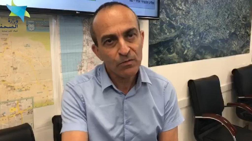 פרופ' גמזו. הערכה קודרת (צילום: מזאווי תקשורת, מערך ההסברה של משרד הבריאות) רוני גמזו בדליית אל כרמל