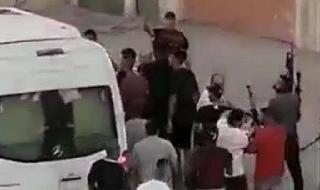 חמושים פלסטינים יורים באוויר בשטח המוניציפאלי של ירושלים