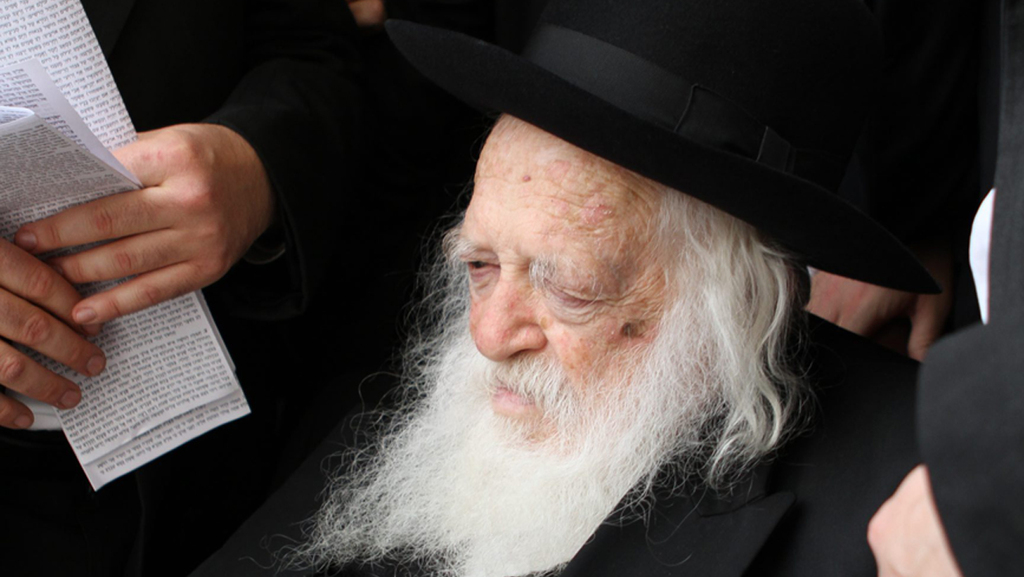 "המוסדות החרדיים ייפתחו". הוראת הרב חיים קניבסקי (צילום: שלומי כהן) הרב חיים קניבסקי קנייבסקי
