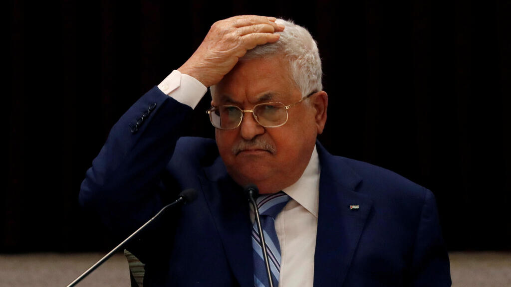 Palestinian President Mahmoud Abbas (Photo: Reuters) President Mahmoud Abbas gestures during a meeting with the Palestinian leadership to discuss the United Arab Emirates' deal with Israel to normalize relations