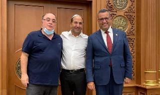 משה ליאון, רמי לוי ואבי בניהו באירוע