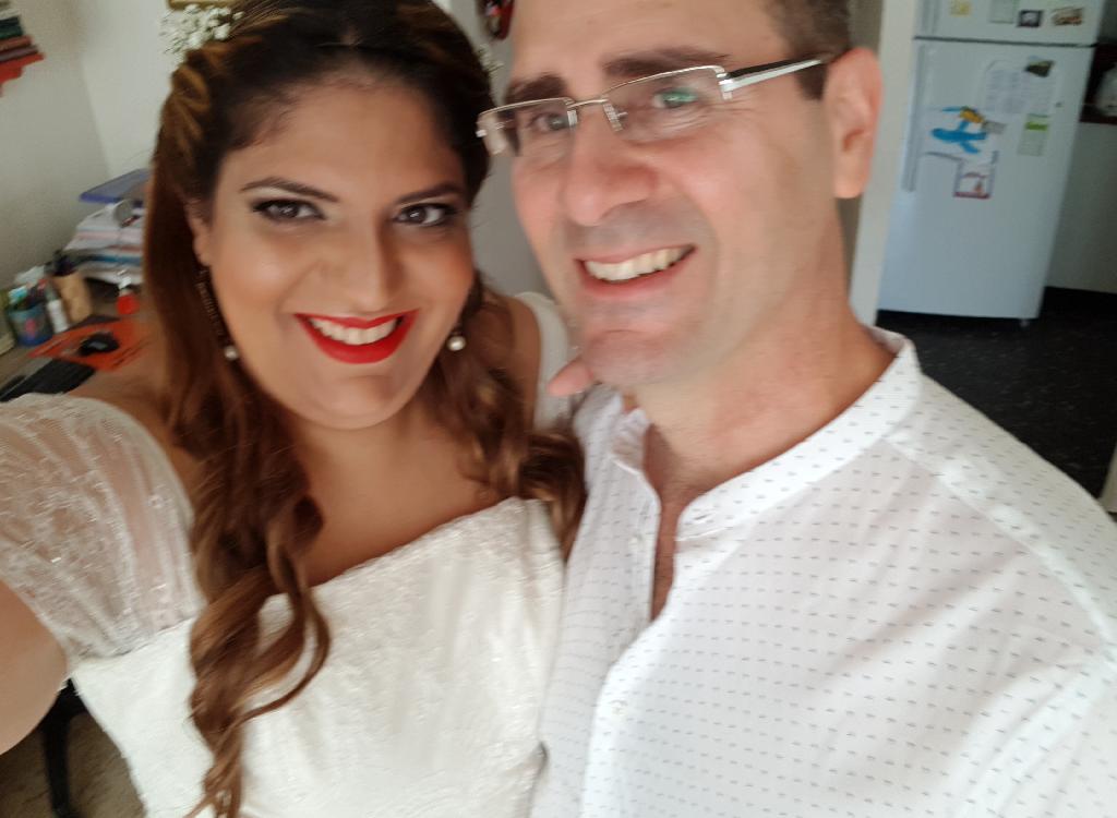 "אבא שלי שלח לי את בועז" (צילום: אלבום משפחתי) הילה ונדב