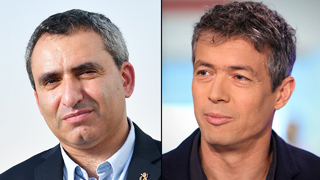 יועז הנדל וזאב אלקין (צילום: אבי מועלם, רפי קוץ) יועז הנדל זאב אלקין