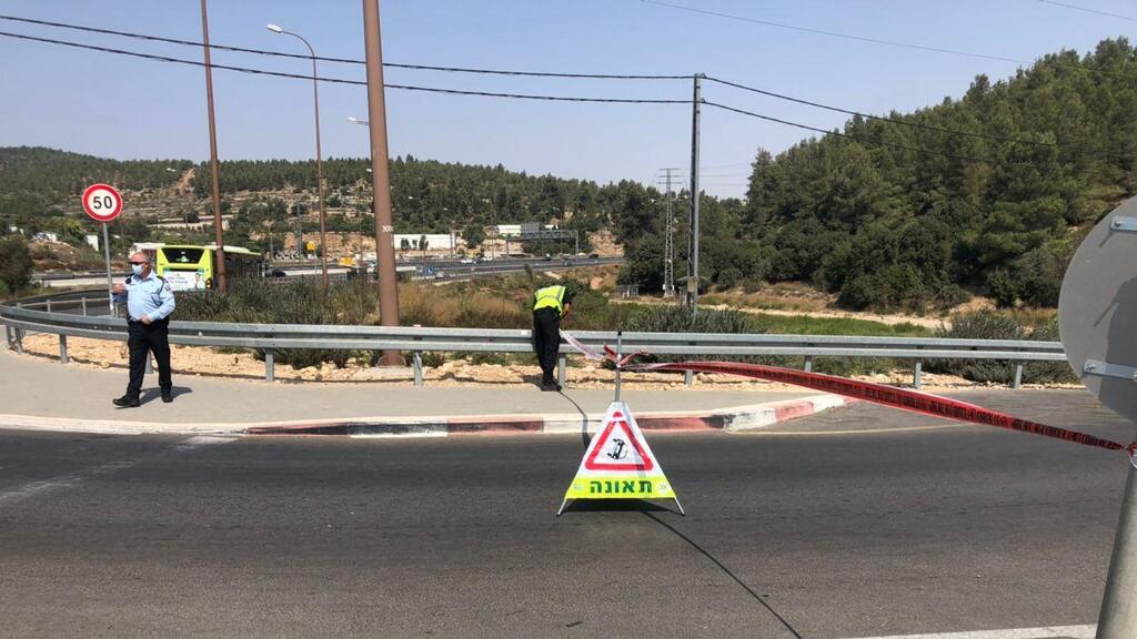 מחסומים במחלף חמד ירושלים לקראת הסגר
