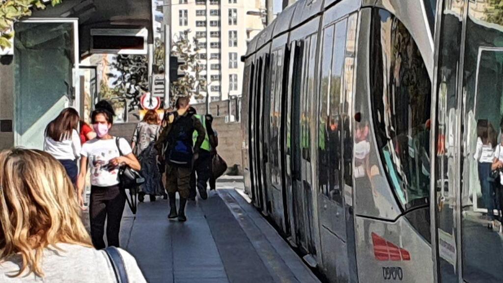 הרכבת הקלה בירושלים בזמן הסגר