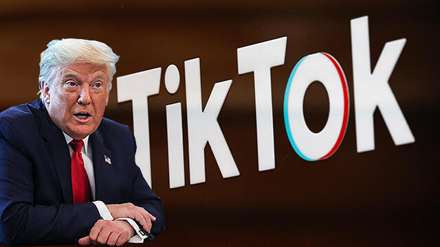 דונלד טראמפ וטיקטוק