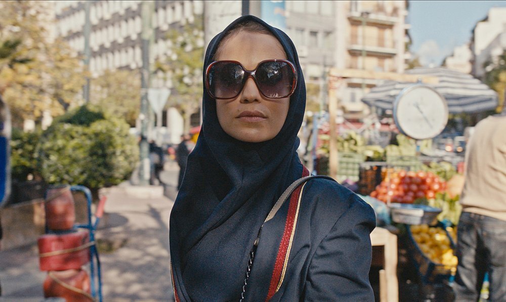 Niv Sultan as Tamar Rabinyan in a scene from "Tehran." 