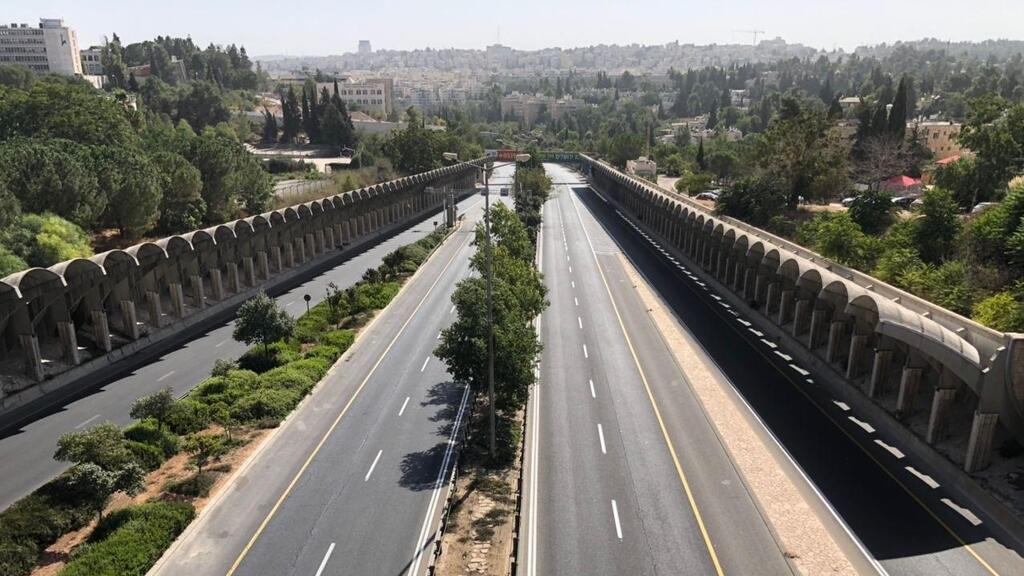 כל בדיקה שמינית חיובית. ירושלים בסגר (צילום: גיל יוחנן ) ירושלים