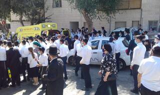 שכונת רמות ג' מאות בדיקות קורונה לבחורי ישיבות