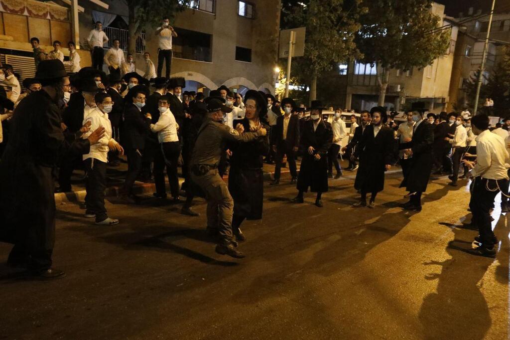 צילום: שאול גולן עימותים בבני ברק