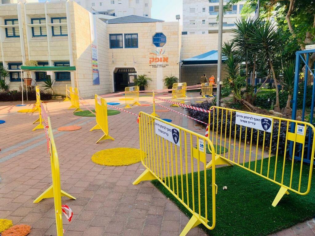 הבדיקות באשדוד. בקופות החולים אמרו שעד אתמול לא בוצעו בדיקות בהפרדה בדיקות קורונה בהפרדה לנשים וגברים
