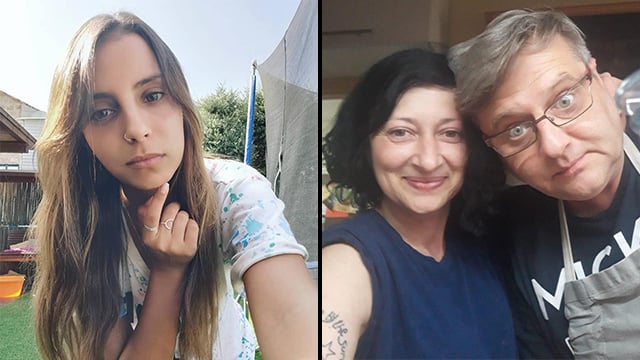 "בום, הידרדרות". אלין ודוד ודיאנסקי, ורות יהודה ודיאנסקי דוד, אלין ורות יהודה
