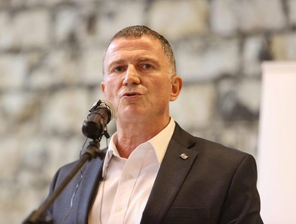 שר הבריאות יולי אדלשטיין (צילום: גיל נחושתן) מסע"ת של שר הבריאות יולי אדלשטיין בנצרת