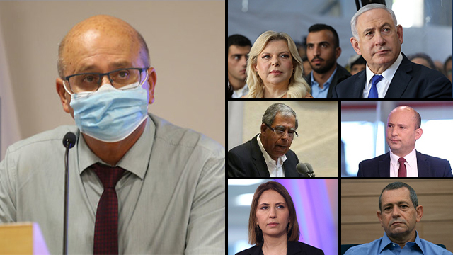 "קורא לכולם לשתף פעולה ולומר אמת". לוי ונבחרי ציבור שהפרו הנחיות (צילום: אבי מועלם,אלכס קולומויסקי,EPA,אוהד צויגנברג,אופיר יצחק) מפרי בידוד סגר קורונה חזי לוי מיקי לוי שרה נתניהו נדב ארגמן גילה גמליאל נפתלי בנט