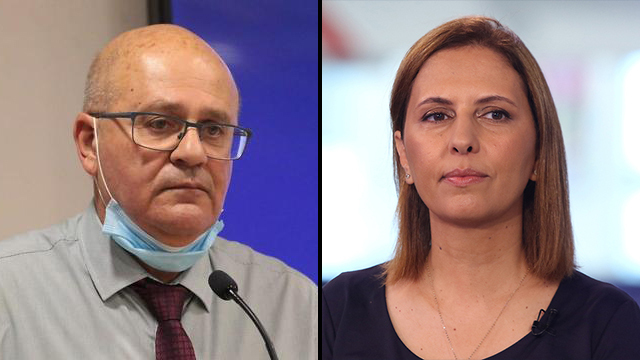 לוי וגמליאל. "מוקיע התנהלות של הפרות" (צילום: אבי מועלם , חזי ולצר, TPS) גילה גמליאל , חזי לוי