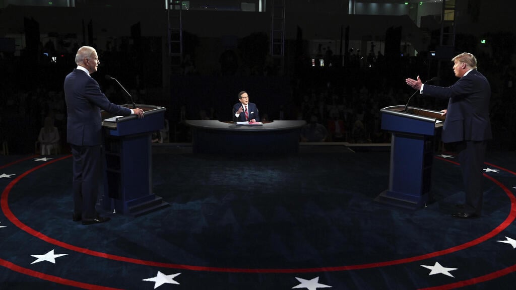 President Donald Trump and Democratic presidential candidate, Joe Biden, participate in the first presidential debate (Photo: AP) President Donald Trump and Democratic presidential candidate former Vice President Joe Biden participate in the first presidential debate