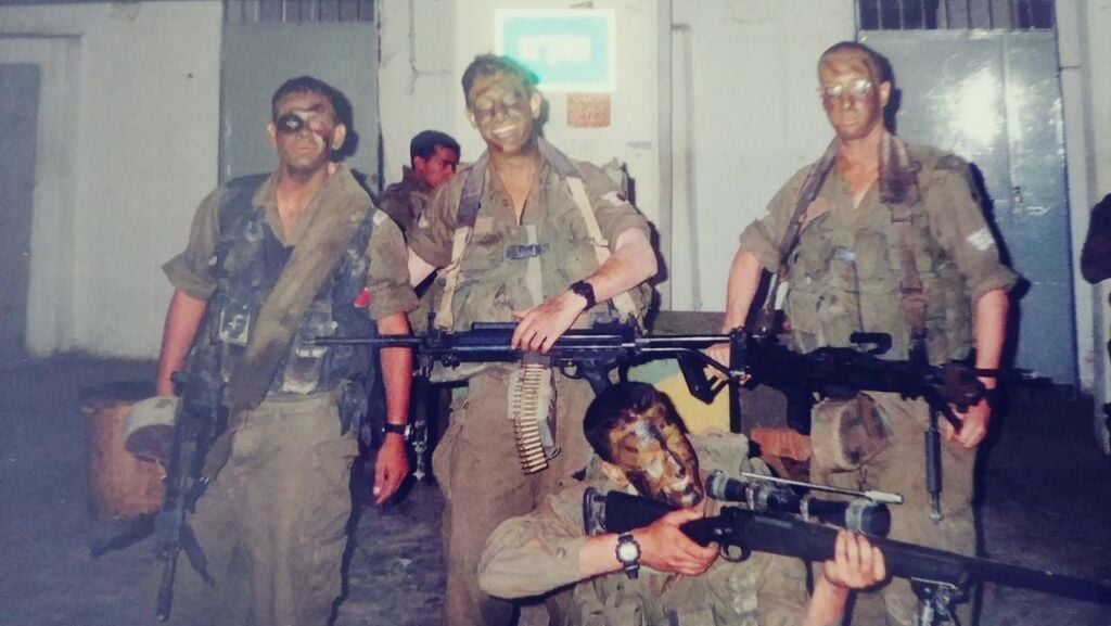 פלוגת נחשול פלוגה יחידה שריון טנק ניסוי דרום לבנון רצועת הביטחון רעם סגול